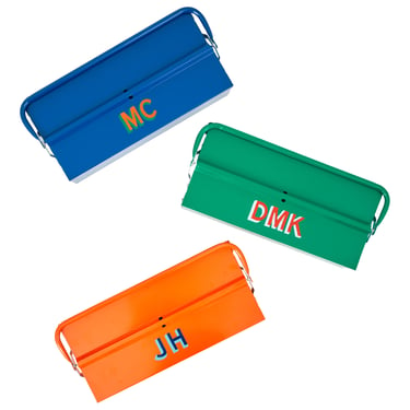 Monogrammed Tool Boxes