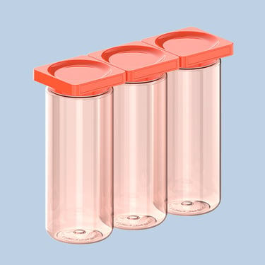 Large 3-Pack Container by Cliik - Orange