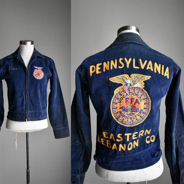 Vintage Corduroy FFA Jacket 
