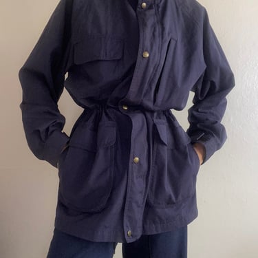 vintage menswear utility rain jacket 