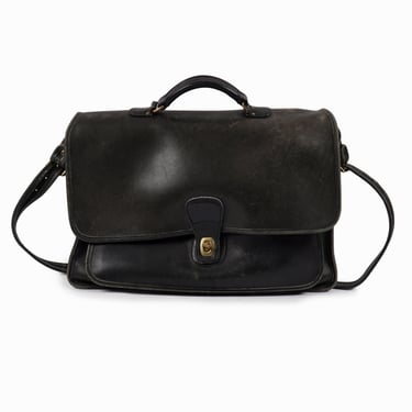 Coach Leather Shoulder Bag Messenger Bag Briefcase 