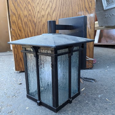 Craftsman Outdoor Wall Light 7.5 x 10.25 x 8.5