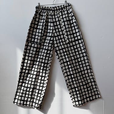 Happy French Gang - Omar Grid Pants - Black