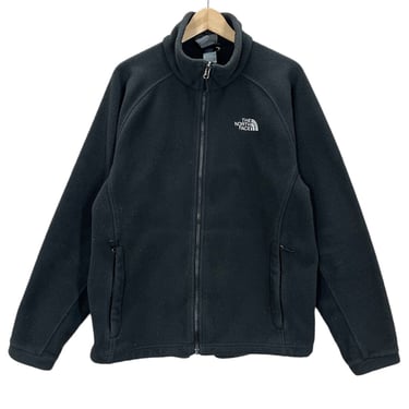 Men’s North Face Black Fleece Jacket Large