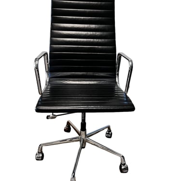 Black Channel Back Office Chair JB240-11