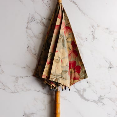 1930s French chinoiserie parasol