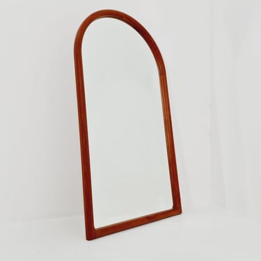 Teak Danish mid-century Modern wall-mounted mirror By Kai Kristiansen for Aksel Kjersgaard ,  1960s 