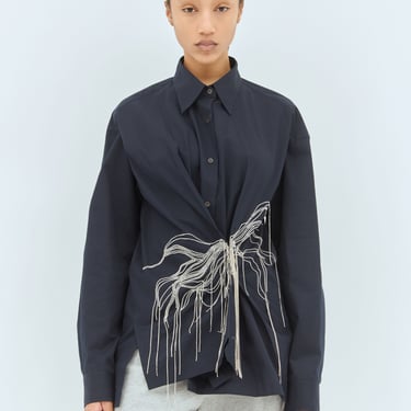 Dries Van Noten Women Crystal-Embellished Shirt