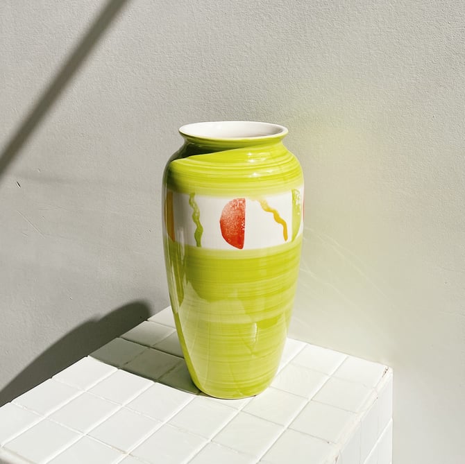 Citrus Ceramic Vase