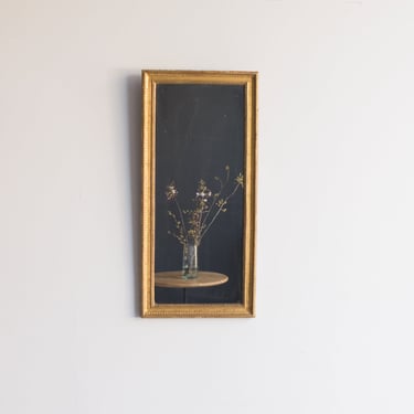 Louis XVI Gilded Mirror | 34.5 x 16.25