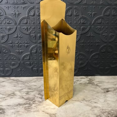 Brass Matchstick Holder Rectangle
