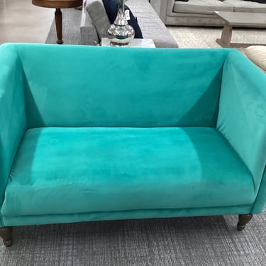 Emerald Green Settee