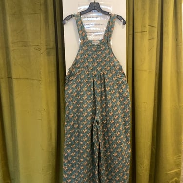 LA Soul floral overalls
