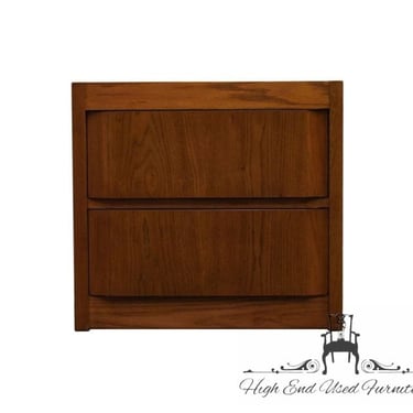 THOMASVILLE FURNITURE Woodrun Collection Rustic Contemporary 24" Two Drawer Nightstand 19311-810 