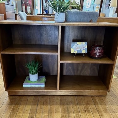 Mid Century Walnut Bookcase with Adjustable Shelves