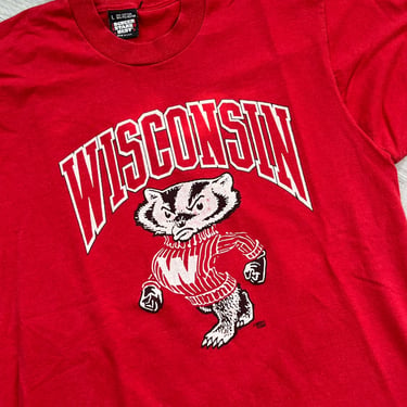 Vintage University of Wisconsin Badgers Graphic Tee