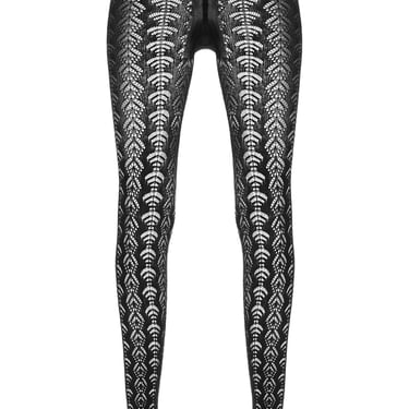 Dolce & Gabbana Perforated Cotton Tights Women