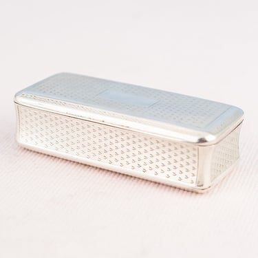 Antique French Sterling Snuff Box