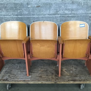 Vintage H.S. Auditorium Seats (Seattle)