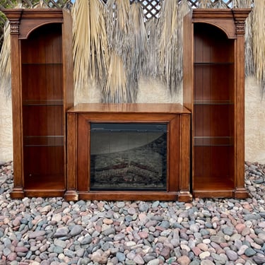 Symphony Entertainment Center with Fireplace