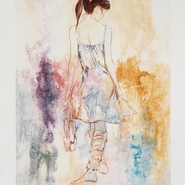 Richard Shepard, Ballerina, Lithograph, signed and numbered in pencil 