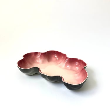 Mid Century Amorphous Pottery Tray by Los Angeles Potteries 