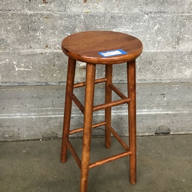 Tropical Hardwood Stool (Seattle)