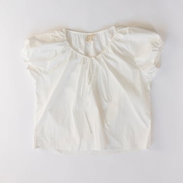 One Panel Top in White