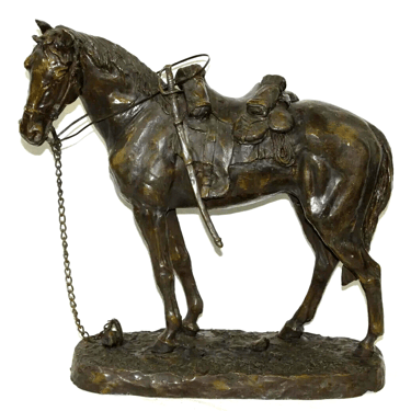 Antique Sculpture, Bronze, French, Horse, Signed by Carl Kauba, 1800s!!