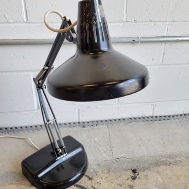 Vintage Luxo Adjustable Reading Desk Lamp