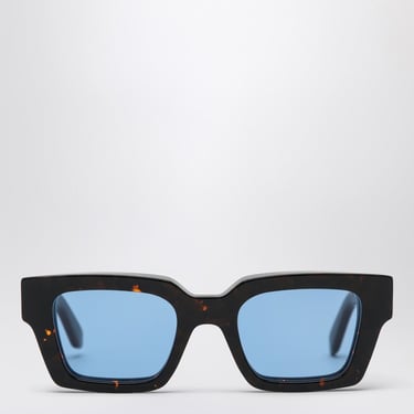 Off-White Virgil Havana/Blue Sunglasses Men