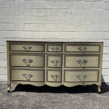 Vintage Drexel Dresser French Provincial Chest Media Cabinet Neoclassical Bedroom Furniture Console Bedroom Chest Console CUSTOM PAINT Avail 