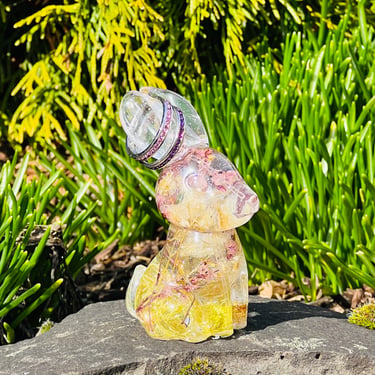 Ring Holder Resin Bunny Easter Gifts 
