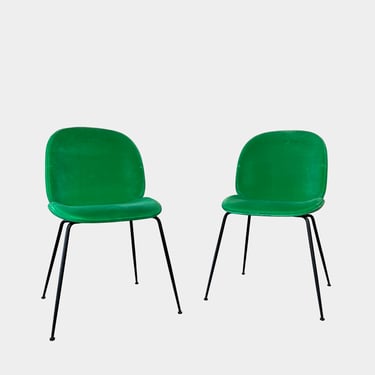 Green Velvet accent chair