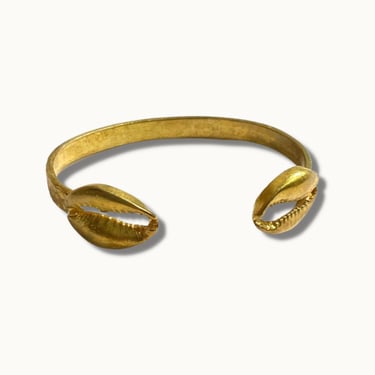 Cowrie Shell Bangle Bracelet