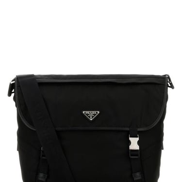 Prada Men Black Re-Nylon Crossbody Bag