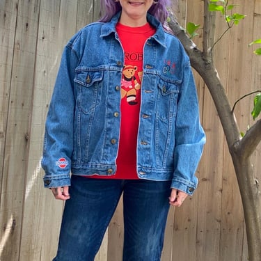 Vintage 1990’s Denim Olympics Jacket 