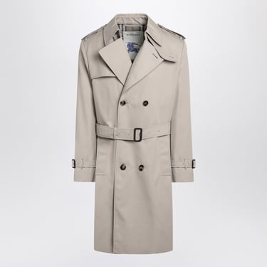 Burberry Heron-Coloured Cotton Trench Coat Men