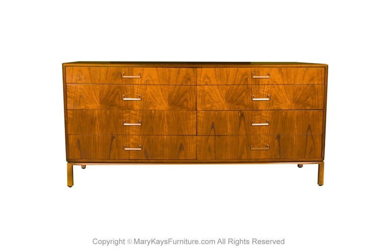 Mid Century Walnut Dresser Founders Furniture Attributed to Jack Cartwright 