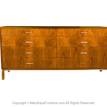 Mid Century Walnut Dresser Founders Furniture Attributed to Jack Cartwright 