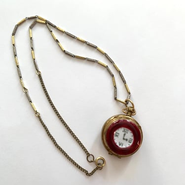 Ceramic Watch Vintage Locket