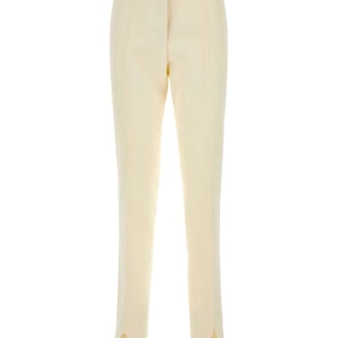 Jil Sander Woman Ivory Viscose Blend Pant