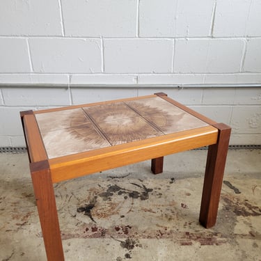 MCM Tile Top Table from Denmark