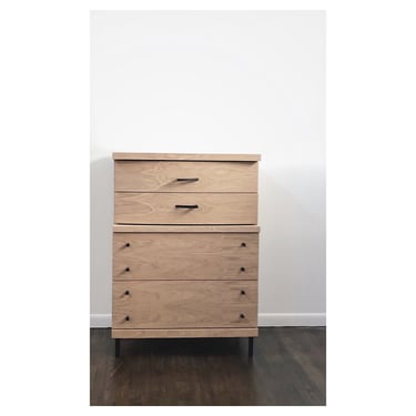 SOLD - White Oak Chest of Drawers 