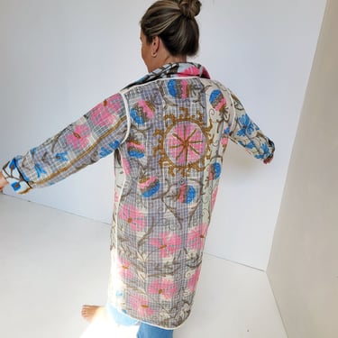 Long Embroidered Jacket - No. 018