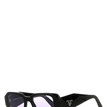 Prada Women Black Acetate Sunglasses