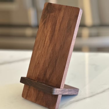 Hand Crafted in Texas 100% American Hardwood Phone and Tablet Holder FREE SHIPPING 