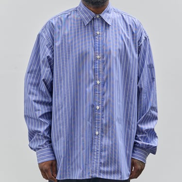 Sillage Wide Shirt, Blue Stripe