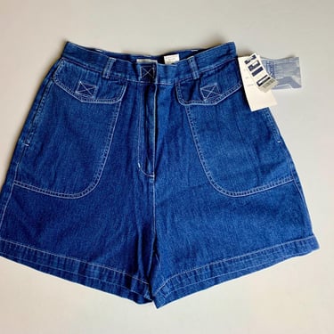 Vintage 90s Willi Wear Denim Shorts Size Small 28 Waist 