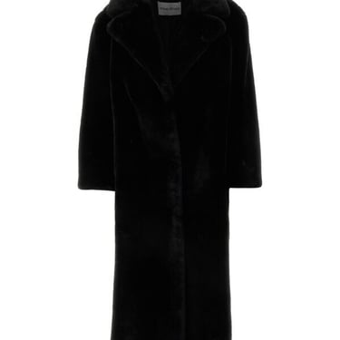 Stand Studio Women Black Marie Eco Fur Coat